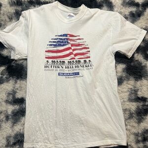 Vintage White Graphic T-Shirt for Men